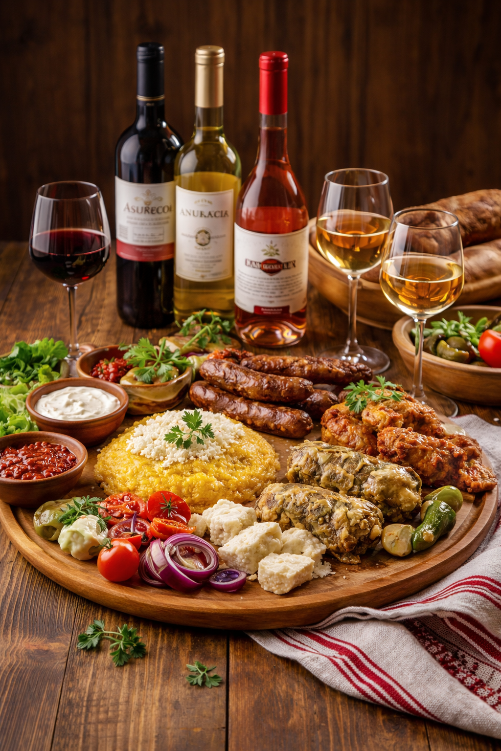 Vinuri moldovenești și bucătăria tradițională: combinații gastronomice perfecte.