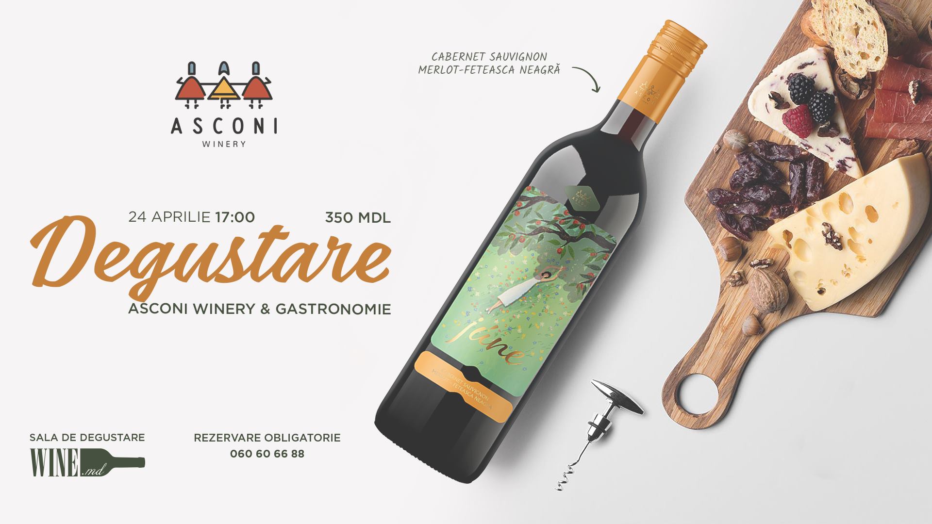 Degustare Asconi Winery & gastronomie