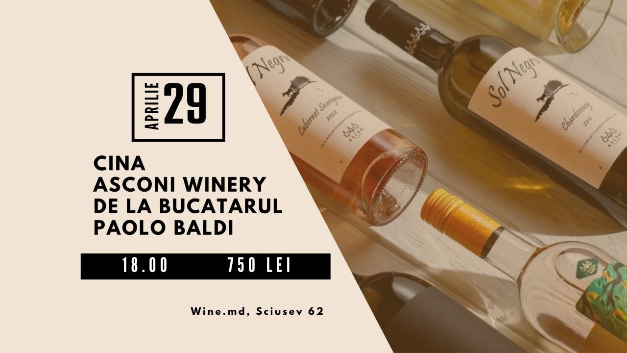 Cina Asconi Winery de la bucatarul Paolo Baldi